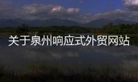 关于泉州响应式外贸网站建设的信息 