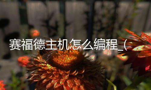 赛福德主机怎么编程_(赛福德主机怎么编程程序)